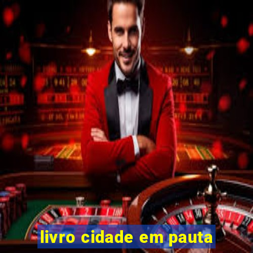 livro cidade em pauta